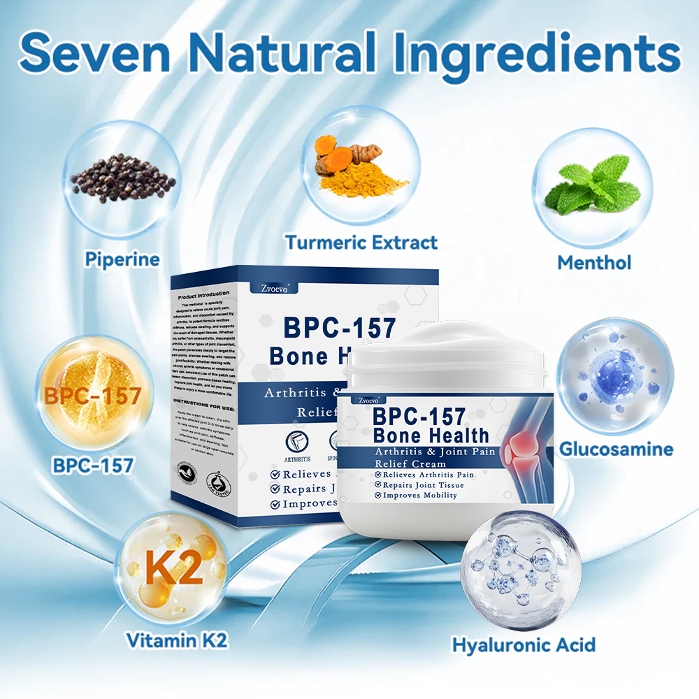 Zvoevo® BPC-157 Joint Repair Cream 👨⚕️ MHRA Certified (Treats arthritis, neuropathy, rheumatism & sports injuries — improves mobility & flexibility)