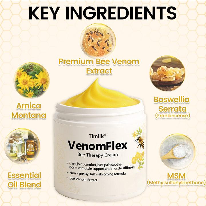 Bee Venom-Infused Relief for Bones  Joints