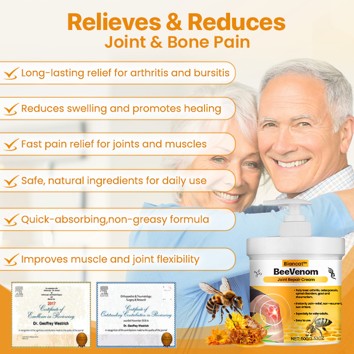 BeeVenom Joint Repair Cream (New & Improved)